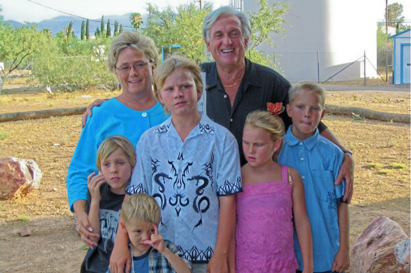 Bob and Karen and their Grandchildren
